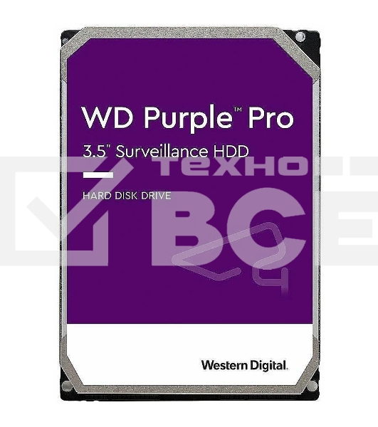 Жесткий диск Western Digital 2TB SATA-III Surveillance Purple (5400rpm) 64Mb 3.5