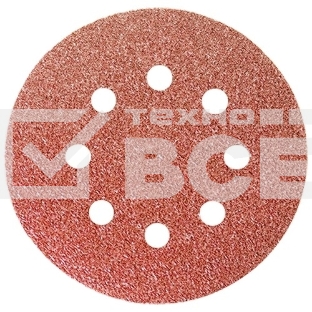 Круг абразивный на ворсовой подложке под 