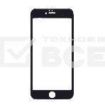 Защитное стекло 4D для Apple iPhone 6/6S Plus черный, фото2