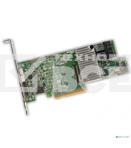 Контроллер MegaRAID SAS 9361-8i SGL (8-Port Int, 12Gb/s SATA+SAS, PCIe 3.0, 1GB DDRIII, MegaRAID SAS 9361-8i, Quick Installation Guide, LP Bracket)