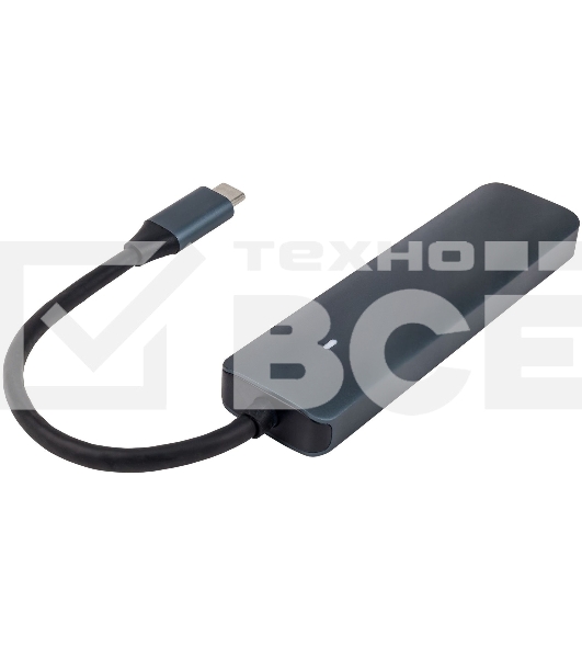 Док-станция HIPER Docking station USB-C HUB 5in1 HP-DS5-03