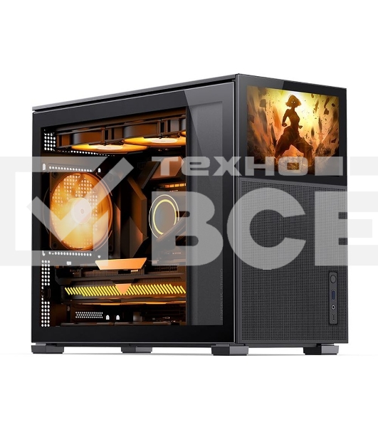 Компьютерный корпус  JONSBO Computer Case D31 MESH secondary screen version black