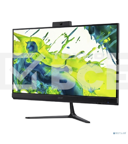 Моноблок Acer Aspire C24-2G 23.8' Full HD i5 13420H (2.1) 16Gb SSD 512Gb UHDG CR Eshell GbitEth WiFi BT 65W клавиатура мышь Cam черный 1920x1080