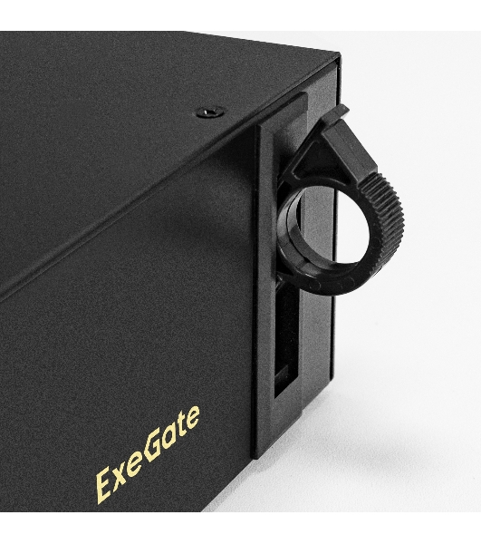 ИБП ExeGate ServerRM UNL-850.LCD.AVR.2SH.3C13.USB.2U (850VA/510W, Color LCD, AVR, 2*Schuko+3*C13, USB, батарея 12V 9Ah, 2U, установка в стойку, Black)