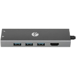 Адаптер VCOM CU459 Type-Cm --> RJ-45+2USB3.0(f) + PD100 Вт Alum Shell, фото12