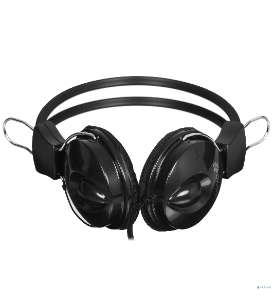 Проводные наушники Oklick HS-M200 черный, накладные, Jack 3.5 мм