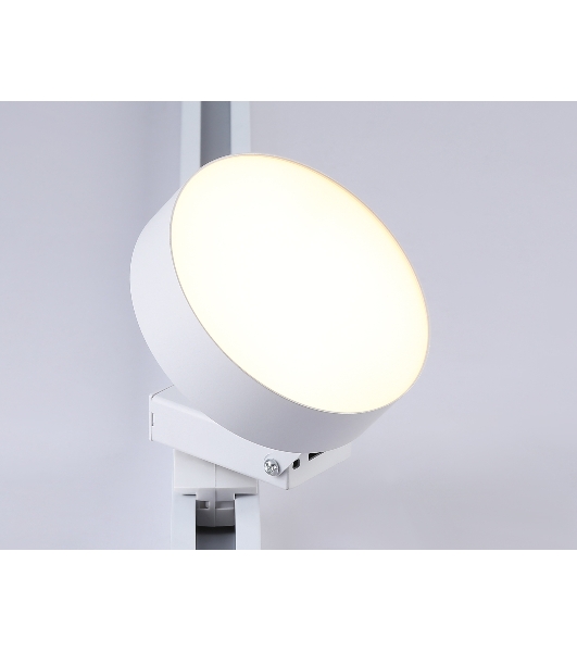 Трековый однофазный светодиодный светильник Ambrella light GL6835 WH белый LED 15W 3000K D115*80