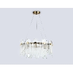 Светильник Ambrella light LH31251/6 BS/CL латунь/прозрачный E14*6 max 40W D510*270, фото5