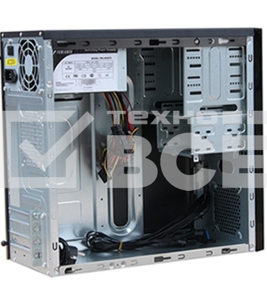 Компьютерный корпус InWin ES722BL PM-400ATX  U2AXXX  MicroATX (PSU Powerman)  6111491