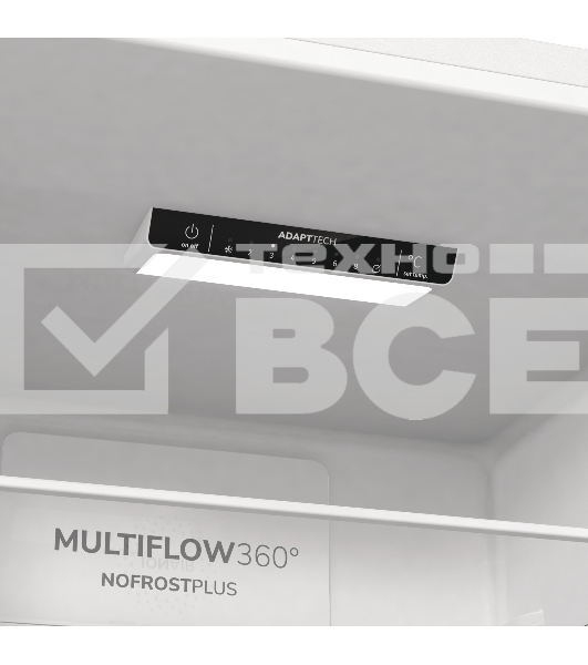 Холодильник Gorenje NRK6191EW4 белый двухкамерный 203/99л морозилка снизу