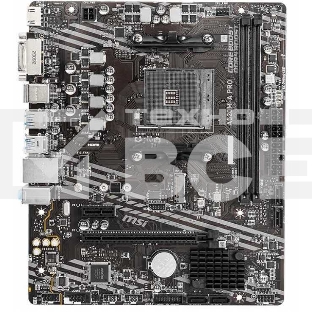 Материнская плата MSI A520M-A PRO, AM4, AMD A520, 2xDDR4, 4xSATA, 1xM.2, 1xPCIe 3.0 x16, 1xDVI-D, 1xHDMI, 1x 1Gb LAN, 2xUSB 2.0, 4xUSB 3.2 Gen 1, 3x3.5 мм, 7.1, mATX