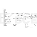 Кронштейн ARM Media LCD-7101 серебристый для LCD/LED ТВ 10