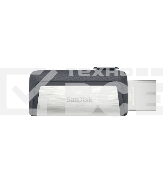 Флеш диск Sandisk 64Gb Ultra Dual SDDDC2-064G-G46 USB3.0 серый/узор