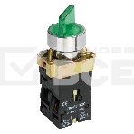 Переключатель LAY5-BK2365 на 2 полож. зел. ИЭК BSW90-BK-2-K06, фото3