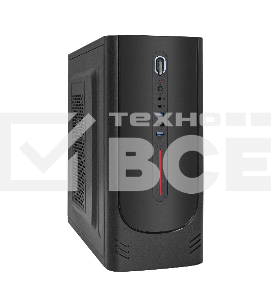 Компьютерный корпус Miditower ExeGate XP-340U (ATX, без БП, 1*USB+2*USB3.0, аудио)