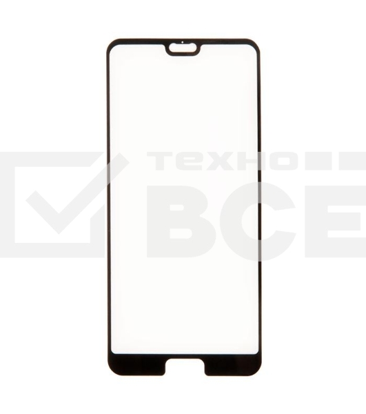 Защитное стекло 20D для Huawei Honor 10, черное (black) Full Glue ZeepDeep 20D