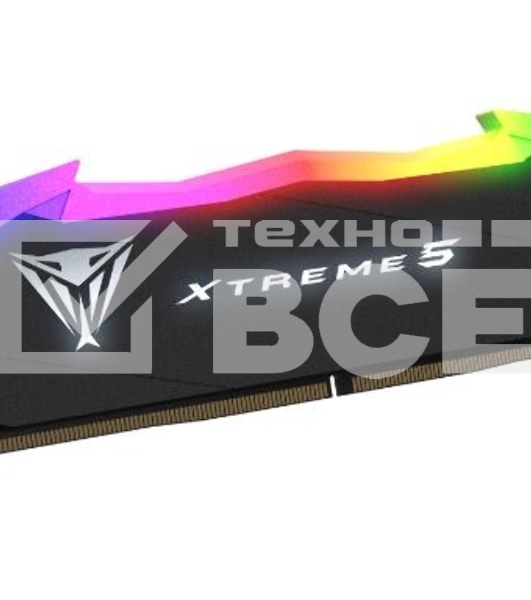 Оперативная память Patriot Viper Xtreme 5, DDR5, 32GB (2x16GB), 7600MHz, CL36, с радиаторами, черный