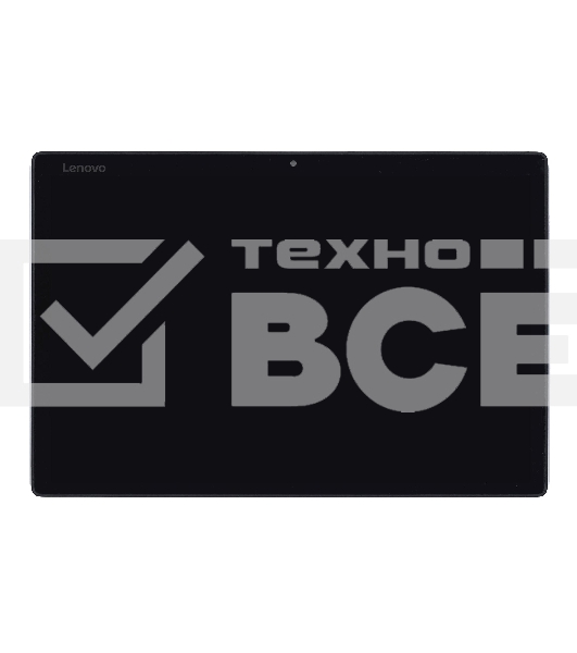 Модуль (матрица + тачскрин) для Lenovo Miix 510 черный с рамкой