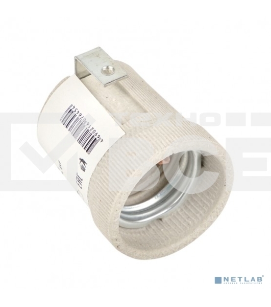 Патрон керамический E27 с держателем EKF PROxima