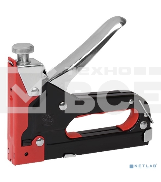 Степлер FIT 32151скобы 4-14мм тип 140, гвозди 14мм тип 300 и 500, металлический