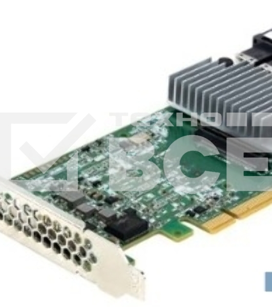 Контроллер MegaRAID SAS 9361-8i SGL (8-Port Int, 12Gb/s SATA+SAS, PCIe 3.0, 1GB DDRIII, MegaRAID SAS 9361-8i, Quick Installation Guide, LP Bracket)