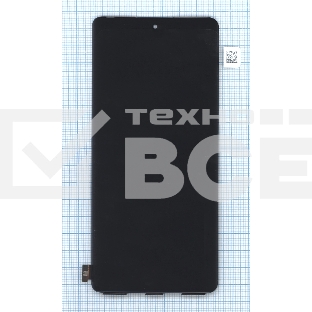 Дисплей для Infinix Zero 30 4G/5G (X6731B, X6731) в сборе с тачскрином черный