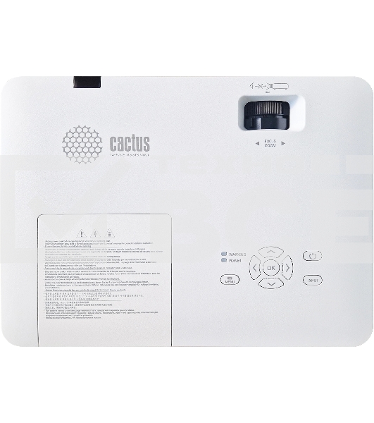 Проектор Cactus CS-S1.WT 3LCD 34000Lm LS 3400Lm ANSI (1024x768) 15000:1 ресурс лампы:10000часов 1xHDMI 4.5кг