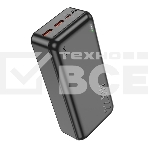 Внешний аккумулятор Powerbank HOCO J101B Astute, QC3.0, PD3.0, 3A, 30000mAh черный, фото6