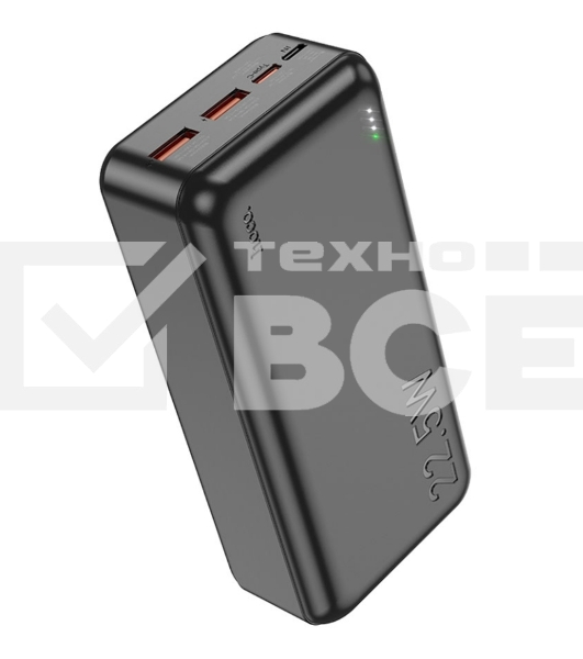 Внешний аккумулятор Powerbank HOCO J101B Astute, QC3.0, PD3.0, 3A, 30000mAh черный