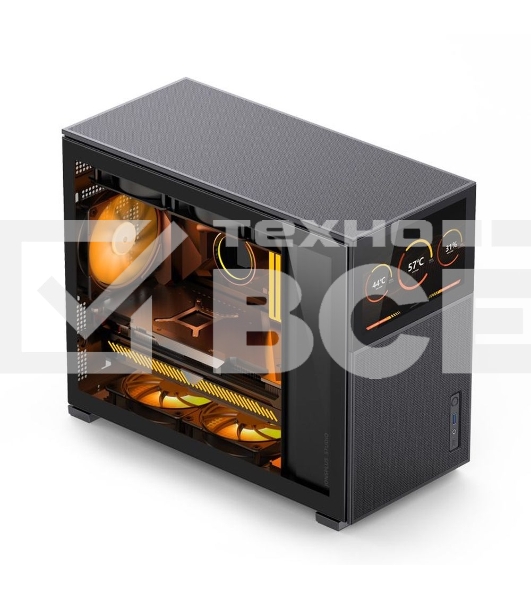 Компьютерный корпус  JONSBO Computer Case D31 MESH secondary screen version black