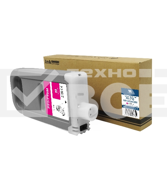 Струйный картридж NVPrint PFI-710M (NV-2356C001) Magenta для Canon ImagePrograf TX-2000/3000/4000 (700 мл) совместимый