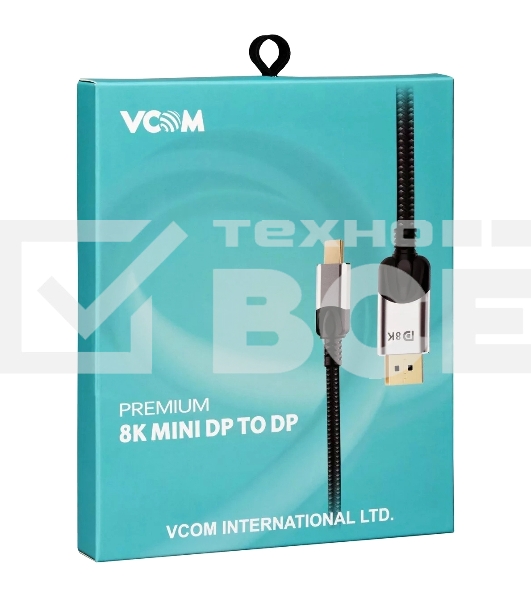 Кабель-переходник Mini DisplayPort M -> Display Port M 1.4V 1,5 м VCOM