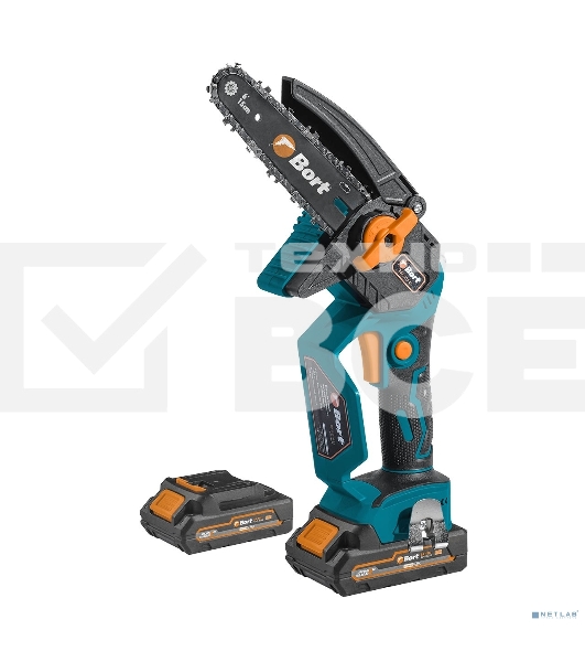 Пила цепная аккумуляторная Bort BKS-216-Li (2 АКБ + ЗУ)