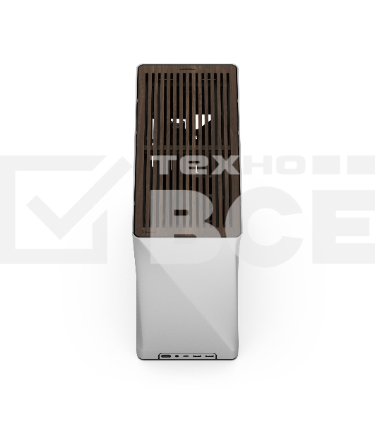 Компьютерный корпус без блока питания Fractal Design Era 2, SFF, 2x120мм, 2xUSB-A 3.0 + 1xUSB 3.2 Type-C, SFX PSU Support, mITX Silver