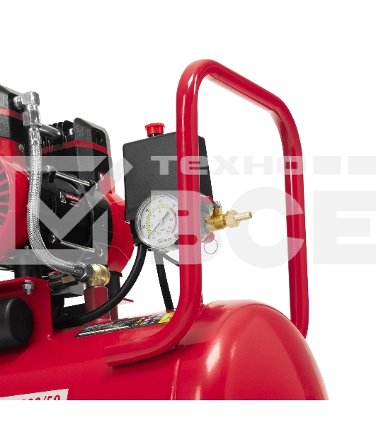 Компрессор безмасляный малошумный SPC 3000/50, 3000 Вт, ресивер 50 л, 520 л/мин MTX