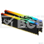 Оперативная память Kingston Fury Beast, DDR5, 32Gb (2x16 Gb), 6400 MHz, CL32, радиатор, RGB, черный, фото11