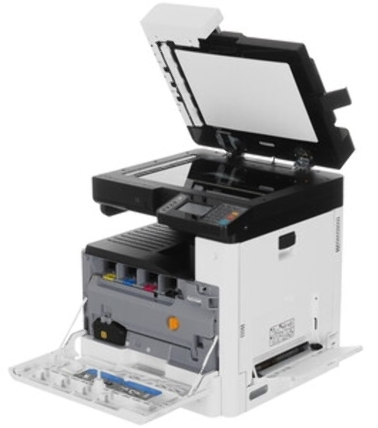 МФУ лазерное Kyocera Ecosys M8124cidn (1102P43NL0), A3, цветной, печ. до 24 стр/мин. (А4) до 12 стр/мин. (А3), скан. до 50 стр/мин., 1200 x 1200 dpi (печать) 600x600dpi (скан.), USB, RJ-45, NFC, Air Print, Mopria