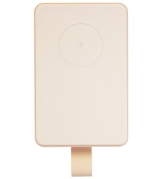 Портативный аккумулятор Xiaomi Magnetic Power Bank 6000mAh GL WPB0620MI бежевый (BHR9074GL)