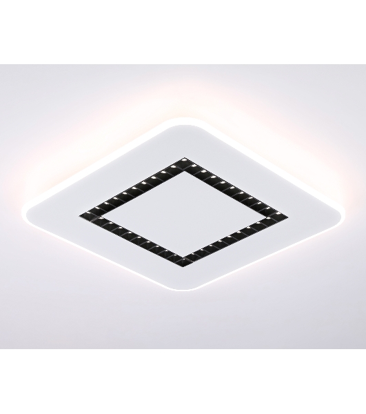 Светильник Ambrella light FL51415 WH белый 3000K/4200K/6400K 68W 488*488*40 (ПДУ ИК)