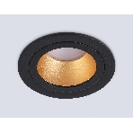 Встраиваемый точечный светильник Ambrella light TN102825 BK/GD черный/золото GU5.3 D92*50, фото6