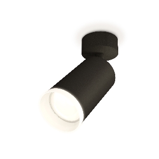 Светильник Ambrella Light XM6323010 SBK/FR черный песок/белый матовый MR16 GU5.3 (A2210, C6323, N6246)