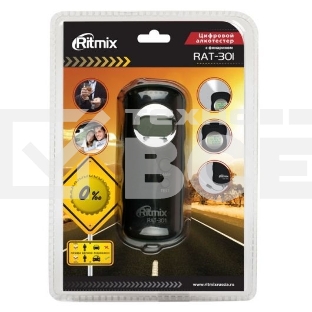 Алкотестер RITMIX RAT-301 черный
