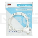 Кабель аудио-видео Buro 1.2v miniDisplayport (m)/HDMI (m) 2м. Позолоченные контакты белый (BHP MDPP-HDMI-2), фото 1