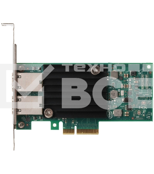Сетевая карта Intel X550T2BLK 2xRG45 10Gb/s PCI-E 3.0x8 Low Profile (X550T2BLK 940136)