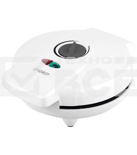 Вафельница Energy EN-224 белая, 1200 Вт, антиприг.покрытие (152310)