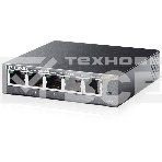 Сетевой коммутатор TP-Link SMB TL-SG105E 5-Port Gigabit Desktop Easy Smart Switch, 5 10/100/1000Mbps RJ45 ports, MTU/Port/Tag-based VLAN, QoS, IGMP Snooping, фото4