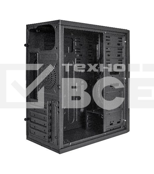 Компьютерный корпус Miditower ExeGate XP-340U (ATX, без БП, 1*USB+2*USB3.0, аудио)