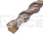 Бур по бетону, двойная спираль, Cobalt W-tip, 18x600 мм, SDS PLUS Denzel, фото6