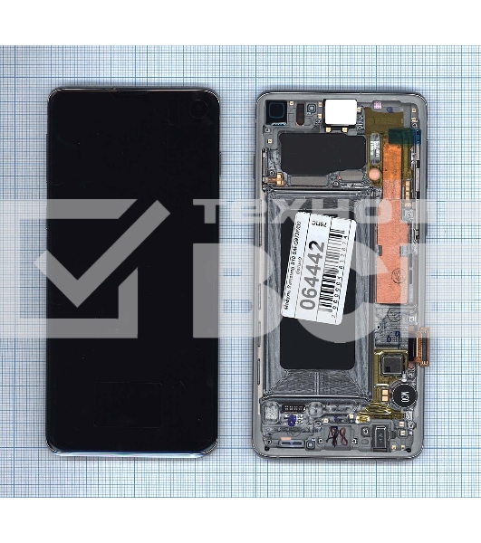 Дисплей для Samsung Galaxy S10 SM-G973F/DS белый
