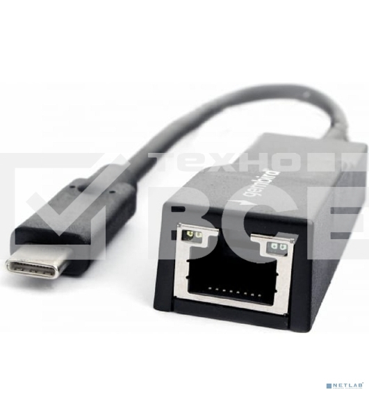 Сетевой адаптер Ethernet Gembird A-CM-LAN-01 USB C-type - Fast Ethernet adapter
